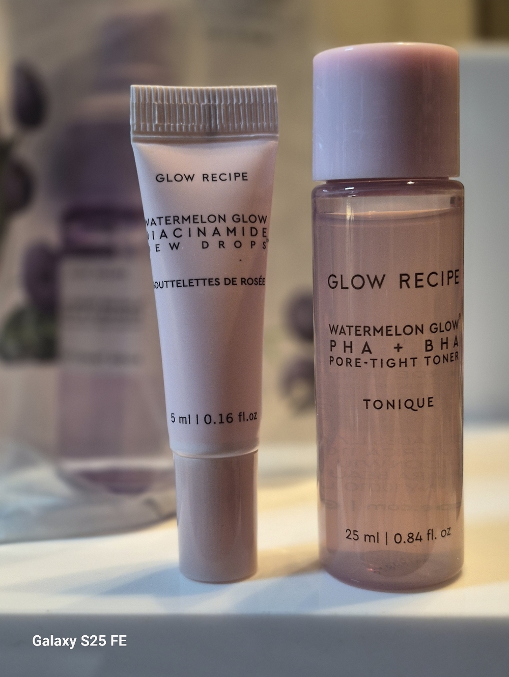 Glow Recipe 3-Piece Blueberry Bounce & Watermelon Glow Travel Size Bundle, New - Picture 3 of 4